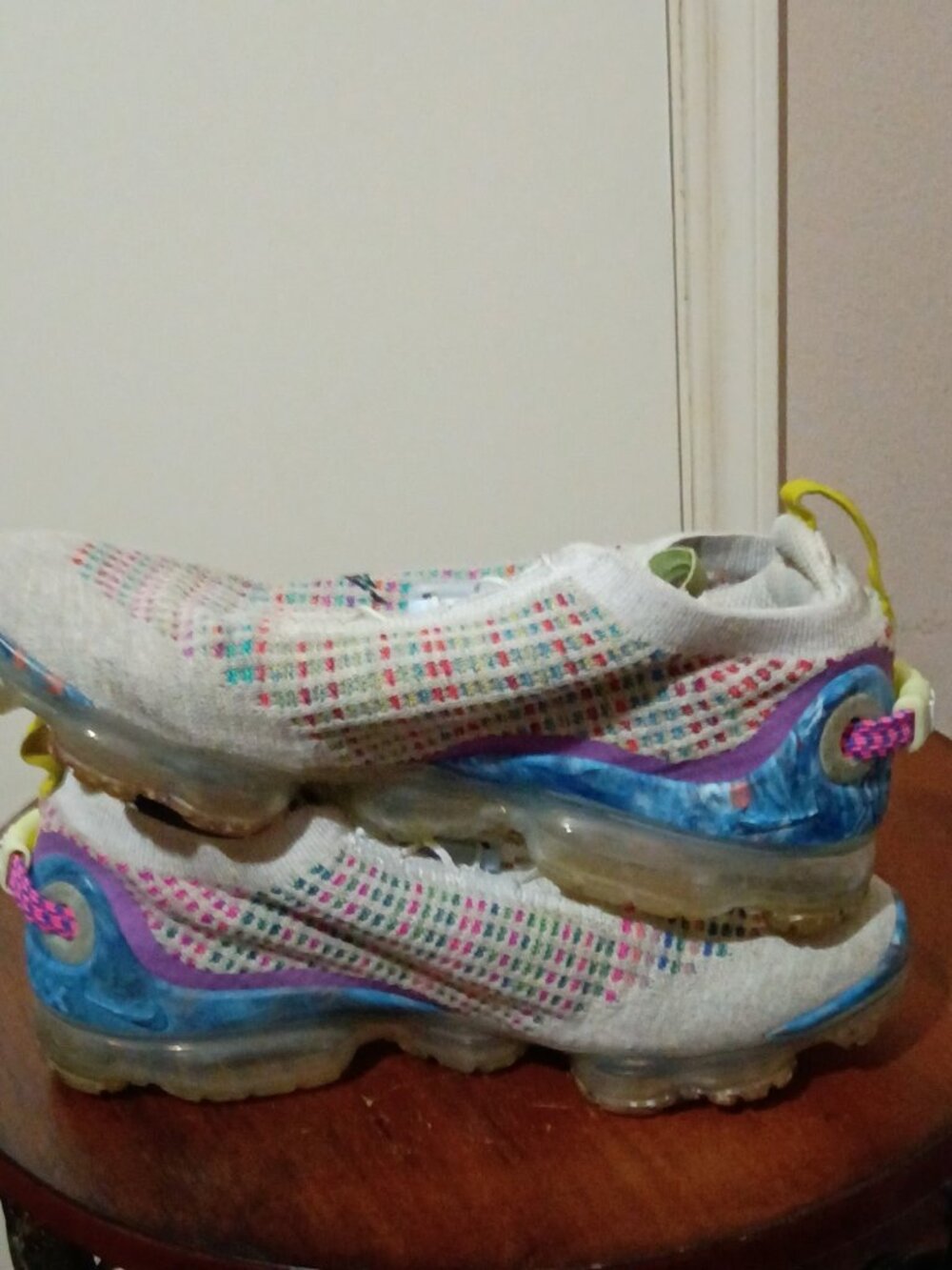 Nike Air VaporMax 2020 Flyknit Shoes Youth Size 4.5Y Running Sneakers CJ4069-003 - Picture 12 of 13